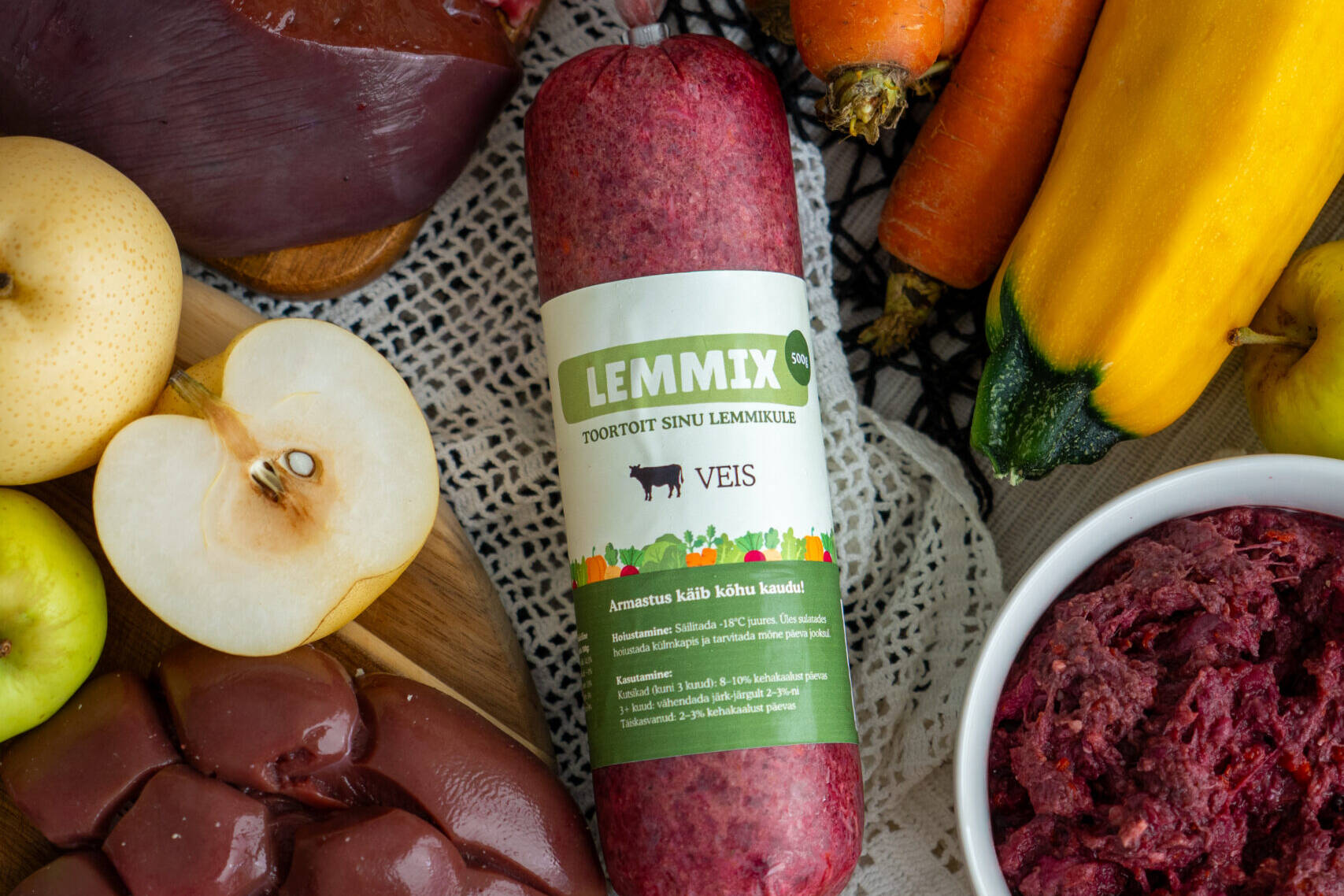 Lemmix Veise koerte toortoit