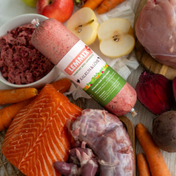 Lemmix koerte toit Kalkun ja lõhe