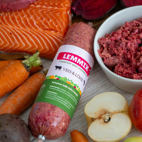 Lemmix Veise ja lõhe koeratoit