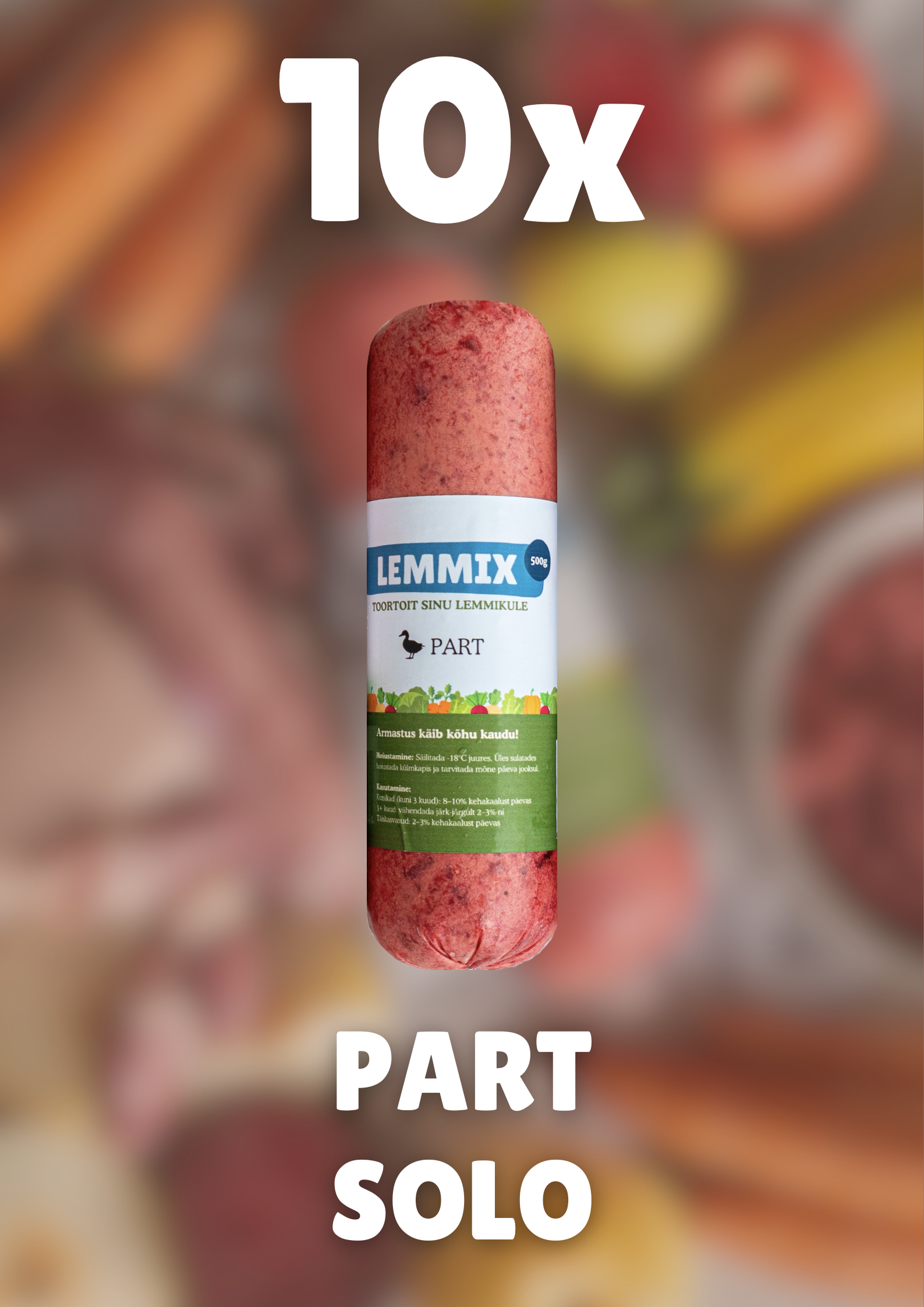 Pardi koerte toortoit