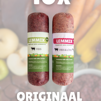 Koerte toortoidu kombo